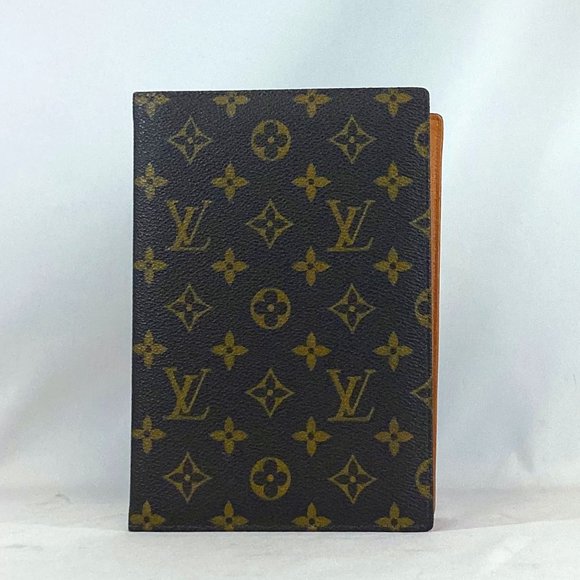 Louis Vuitton Accessories - Vintage Louis Vuitton Saks 5th Ave Brown Monogram Diary Agenda Cover